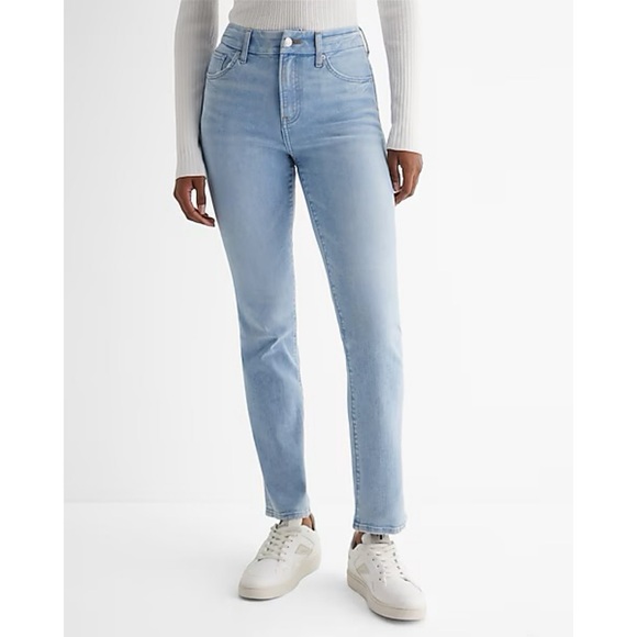 Express Denim - Express | super slim high rise light wash jeans